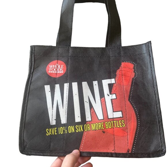 Reusable Whole Foods Wine Tote for 6 bottles - Picture 3 of 6